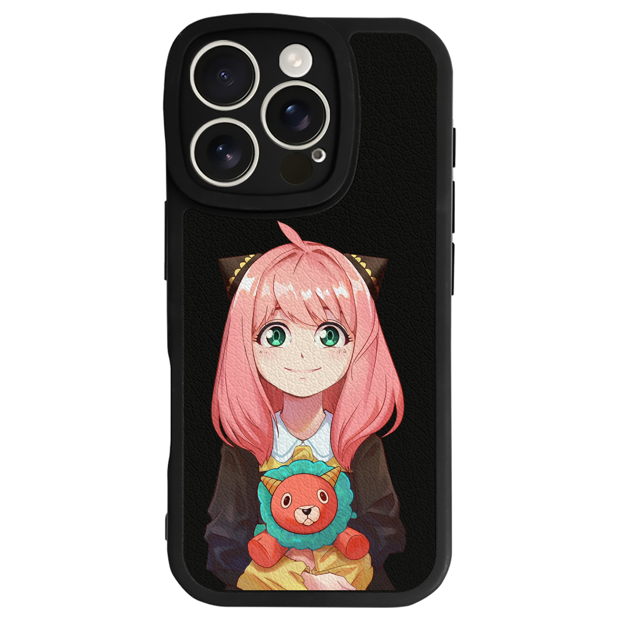 （画像用） SPY×FAMILY间谍家家酒 【iPhone 16シリーズ対応】シリコンスマホケース（レザー調） 材質：シリコン